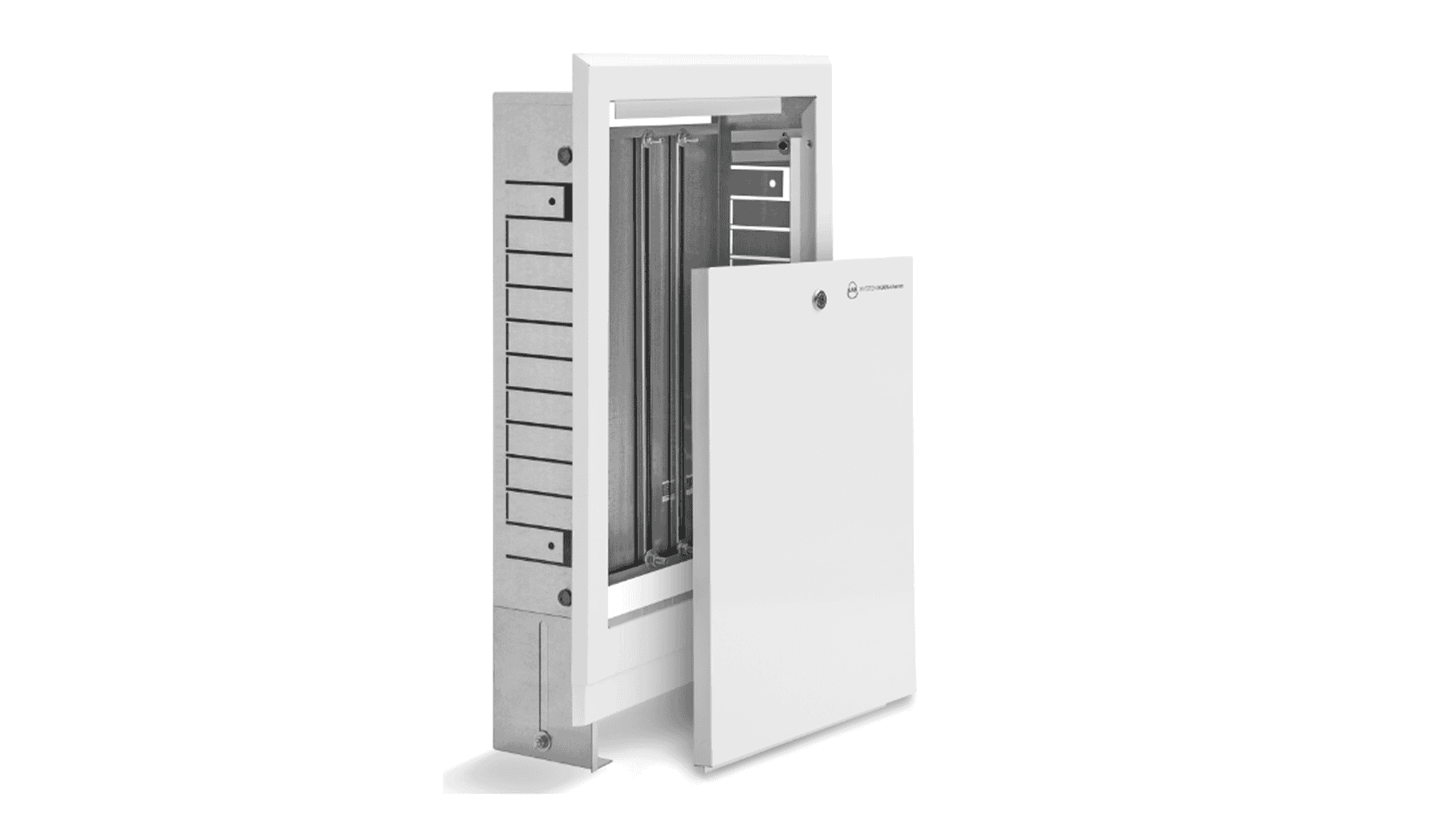 KAN-therm - Instaliacinės spintelės Slim i Slim+ - Potinkinės spintelės SWPS ir SWPSE skirtos šildymo radiatoriais ir buitinio vandens montavimui